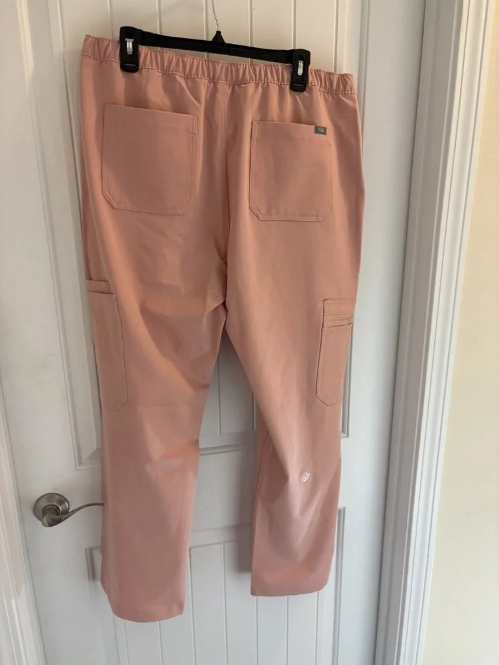 Figs CAIRO Scrub Pants With Aya Logo In Pale Pink Size XLR 36” X 30”